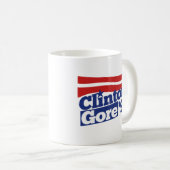 クリントン・ゴア92レトロ政治 コーヒーマグカップ (正面右)