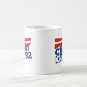 クリントン・ゴア92レトロ政治 コーヒーマグカップ (中央)