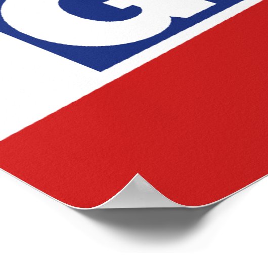 クリントン・ゴア92 ポスター (角)