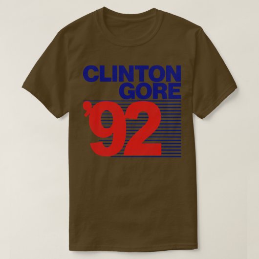 クリントン・ゴア Tシャツ (デザイン正面)