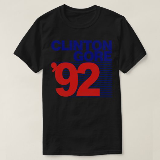 クリントン・ゴア Tシャツ (デザイン正面)