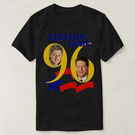 クリントン・ゴア Tシャツ (デザイン正面)