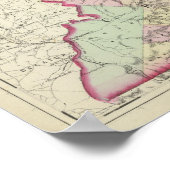 クリントン、センター郡 ポスター (角)