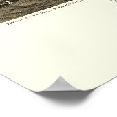 クリントン， NYパノラママップ – 1885 ポスター (角)