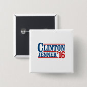 クリントンJenner 2016年 缶バッジ (正面&裏面)