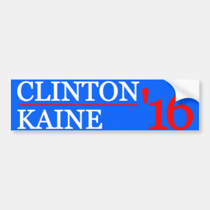 クリントンKaine 2016年 バンパーステッカー