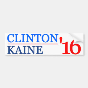 クリントンKaine 2016年 バンパーステッカー