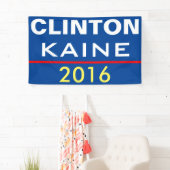 クリントンKAINE 2016年 横断幕 (インサイチュ)