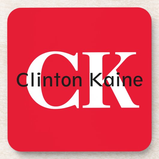 クリントンKaine - CK 2016 コースター (正面)