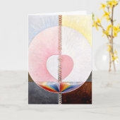 クリント1915年ハト1号 カード (黄色い花)