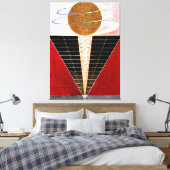 クリント - 祭壇画第2号 キャンバスプリント (インサイチュ (寝室))