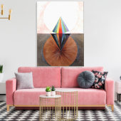 クリント – The Swan, No. 12,抽象芸術作品 キャンバスプリント (インサイチュ (リビング))