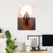 クリント – The Swan, No. 12,抽象芸術作品 ポスター (ホームオフィス)