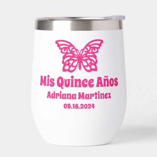 クリンパーソナライズされたスバタフライアニョスパーティーの好意 (左面)