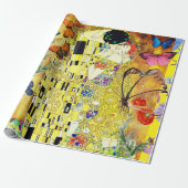 クリンプト「ザキス」包装紙 ラッピングペーパー (アンロールド)