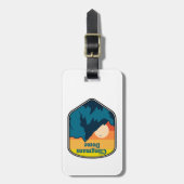 クリンマンズドームテネシーサンライズ ラゲッジタグ (正面縦)