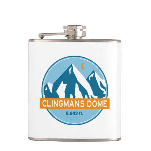 クリンマンズドームノースカロライナ星スターズムーン フラスク (正面)