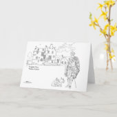 クリンリーチハウススコットランド カード (黄色い花)