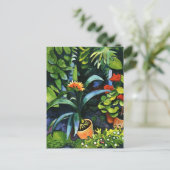 クリヴィアとゲラニウムマ威厳があるック ポストカード (スタンド正面)