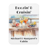 クリーおもしろいスドアマーカー飲みユーモア マグネット (縦)