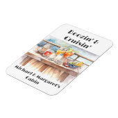 クリーおもしろいスドアマーカー飲みユーモア マグネット (左側)