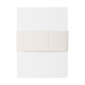 クリーエレガントムとブラック結婚ズ 招待状ベリーバンド (裏面例)