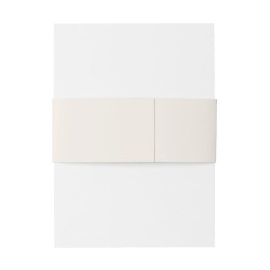 クリーエレガントムアンドブラック結婚式招待状ベリーB 招待状ベリーバンド (裏面例)