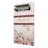 クリーエレガントムフローラ及びバラ金ゴールドストライプ ミニクリップボード (アングル2)
