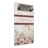 クリーエレガントムフローラ及びバラ金ゴールドストライプ ミニクリップボード (アングル)