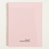 クリーエレガントム先生鑑賞トレンディー プランナー手帳 (正面)