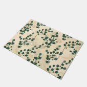 クリーエレガントム金ゴールドユお洒落ーカリプタス ドアマット (アングル)