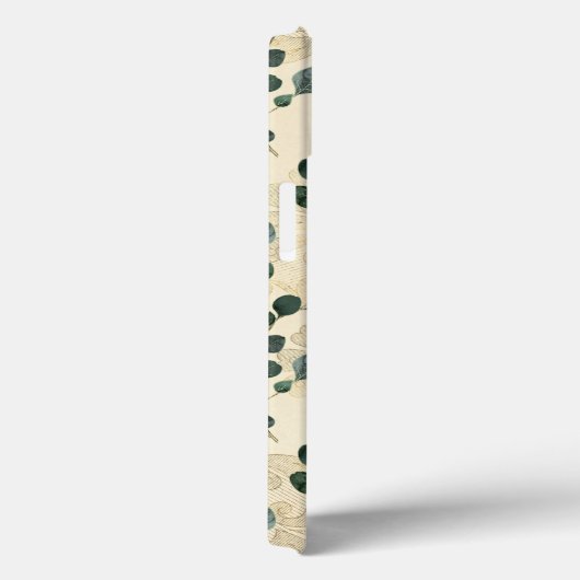 クリーエレガントム金ゴールドユお洒落ーカリプタス Case-Mate iPhoneケース (裏面 / 右)