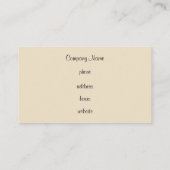 クリーカスタマイズムとマルーンの名刺 名刺 (裏面)