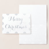 クリーカスタムムパーソナライズされた・メリー・クリスマス 箔カード (ディスプレー)