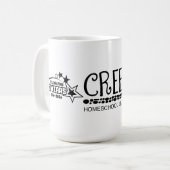 クリークサイド10周年記念マグカップ コーヒーマグカップ (正面左)