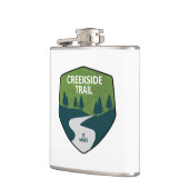 クリークサイド・トレイル フラスク (左)