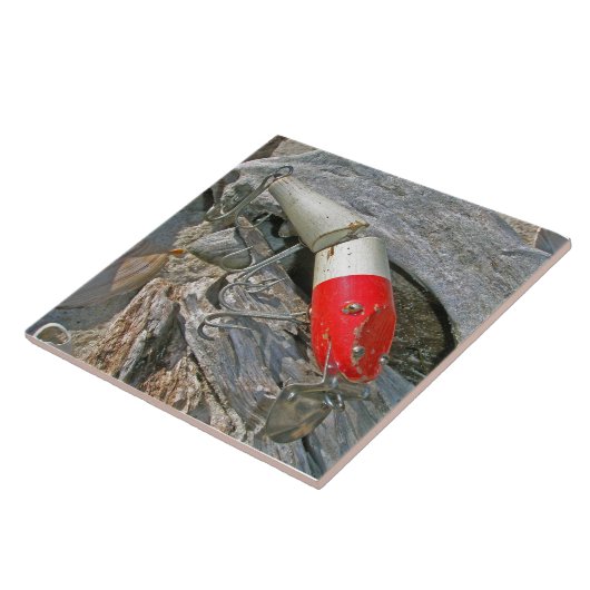 クリークチュブジョイントパイキーレッドヘッドルアー – 右 タイル (側面)