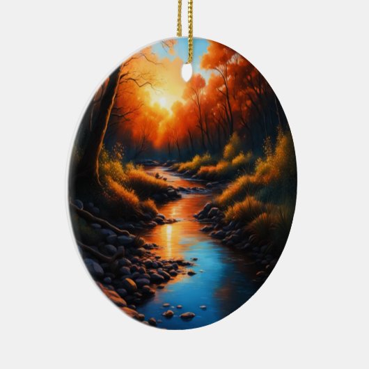 クリークバンクサンライズ セラミックオーナメント (右)