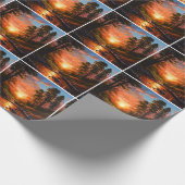 クリークバンクサンライズ ラッピングペーパー (角)