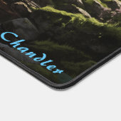 クリークパーソナライズされたインザフォレストデスクマット デスクマット (コーナー)