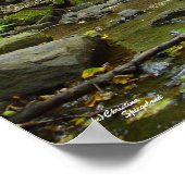 クリークブリッジフォレストポスター ポスター (角)