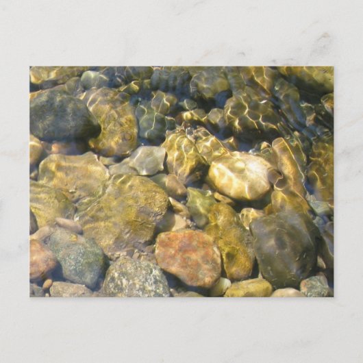 クリークベッドハガキ ポストカード (正面)