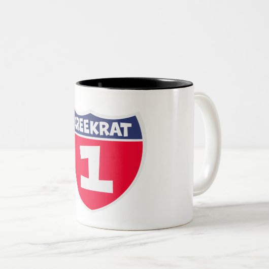 クリークラットカートゥーディオズナンバーワン ツートーンマグカップ (正面右)