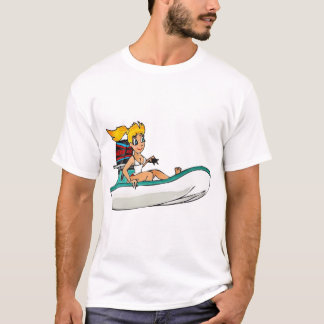 クリークラットフリバーボートガールティー Tシャツ