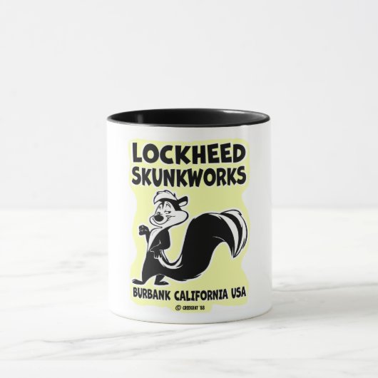 クリークラットCARtoons Skunkworks Mug マグカップ (中央)