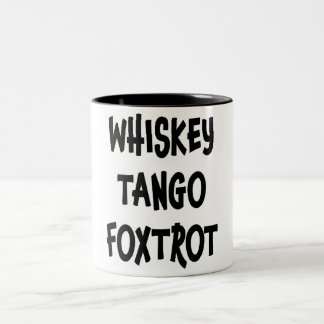 クリークラートカートゥーディオWTFマグ ツートーンマグカップ