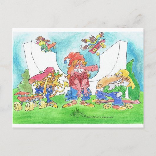 クリークールター。 ポストカード (正面)