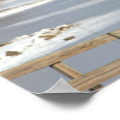 クリーク凍っていポスター ポスター (角)