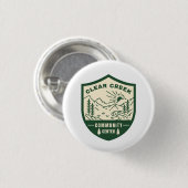クリーク澄んコミュニティセンター収集可能ピン 缶バッジ (正面&裏面)