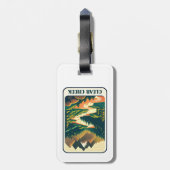クリーク澄んコロラドカラーズ ラゲッジタグ (裏面縦)